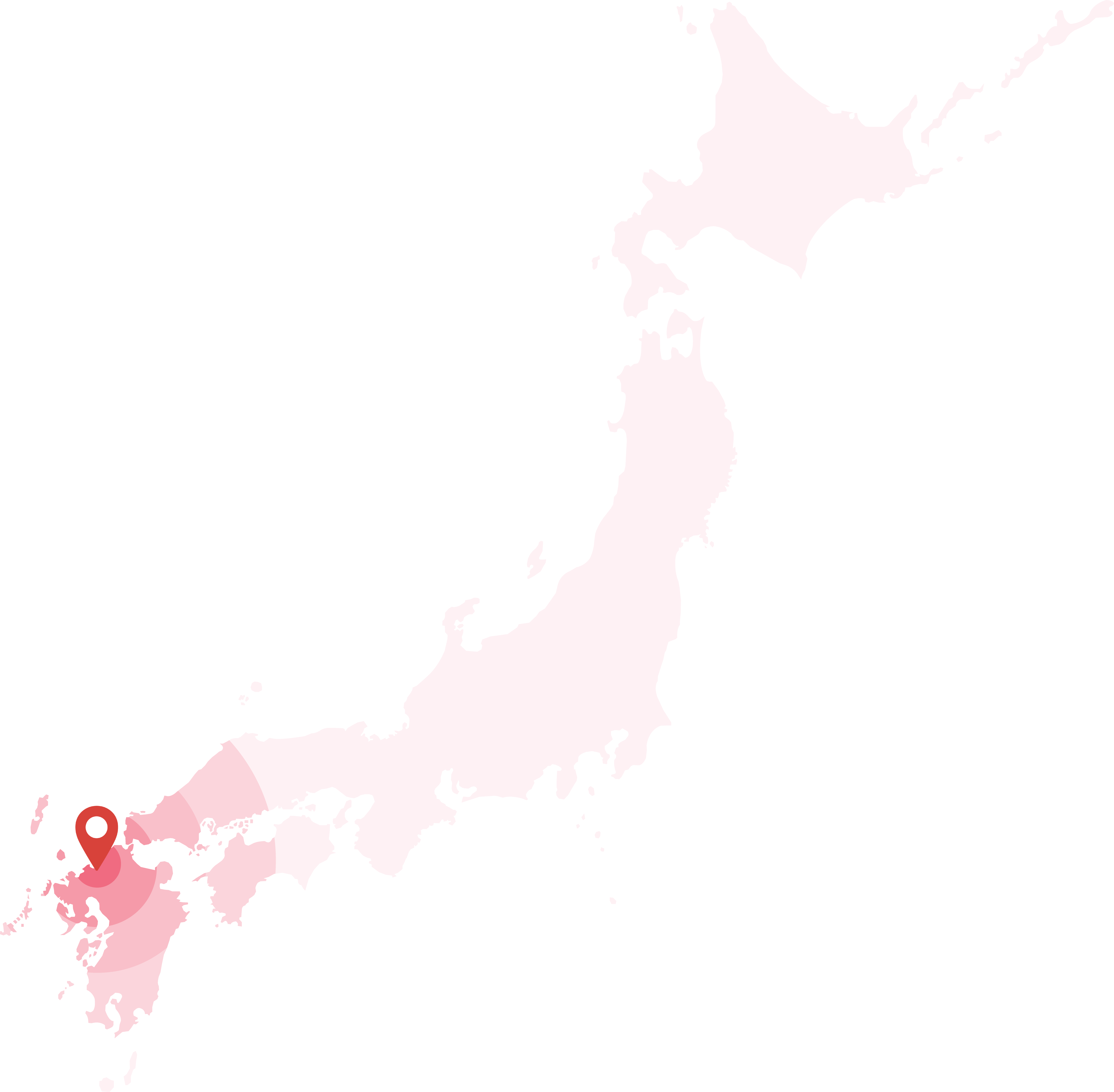 福岡営業所の地図
